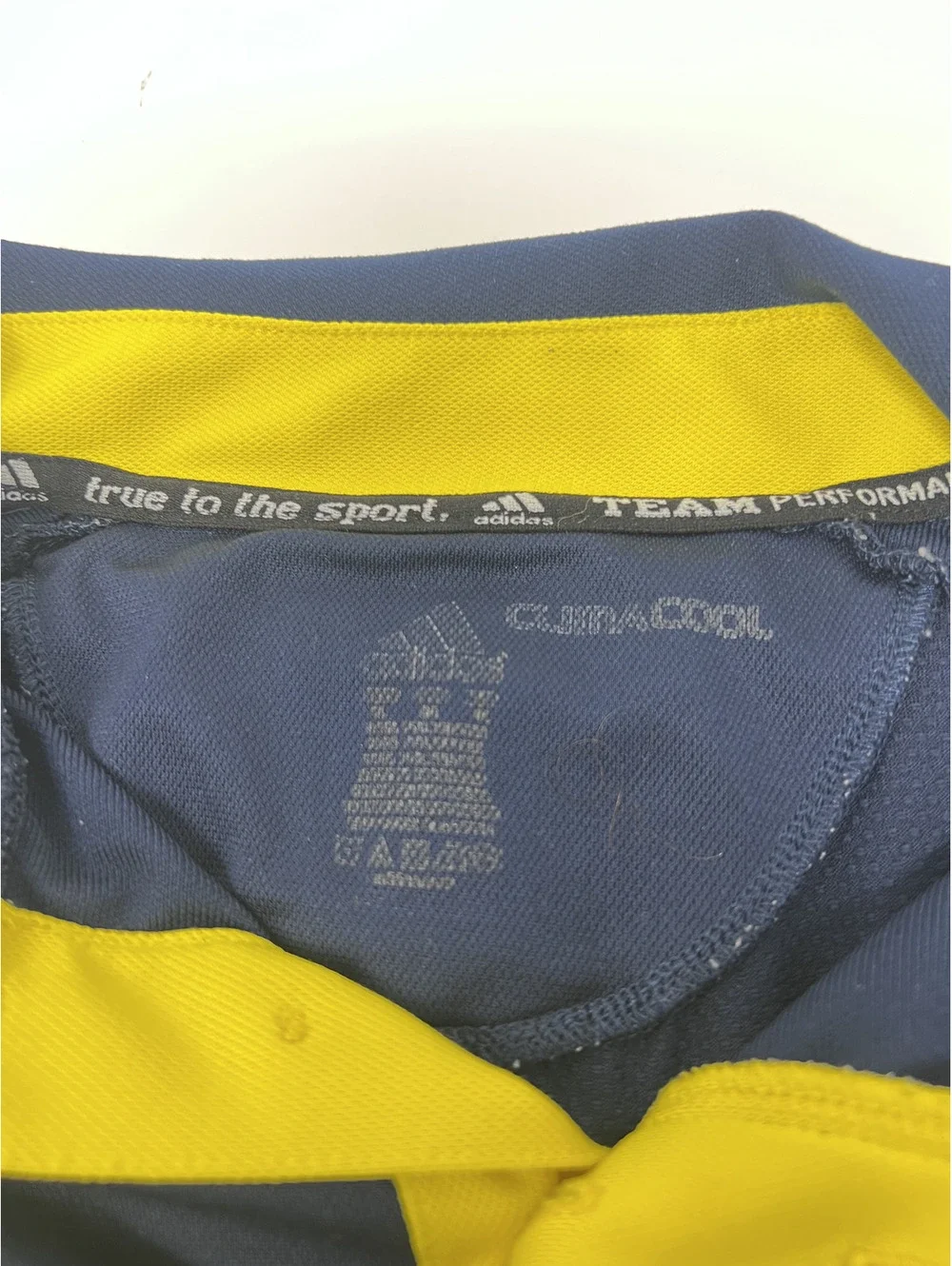 Adidas University of Michigan Polo Shirt - M